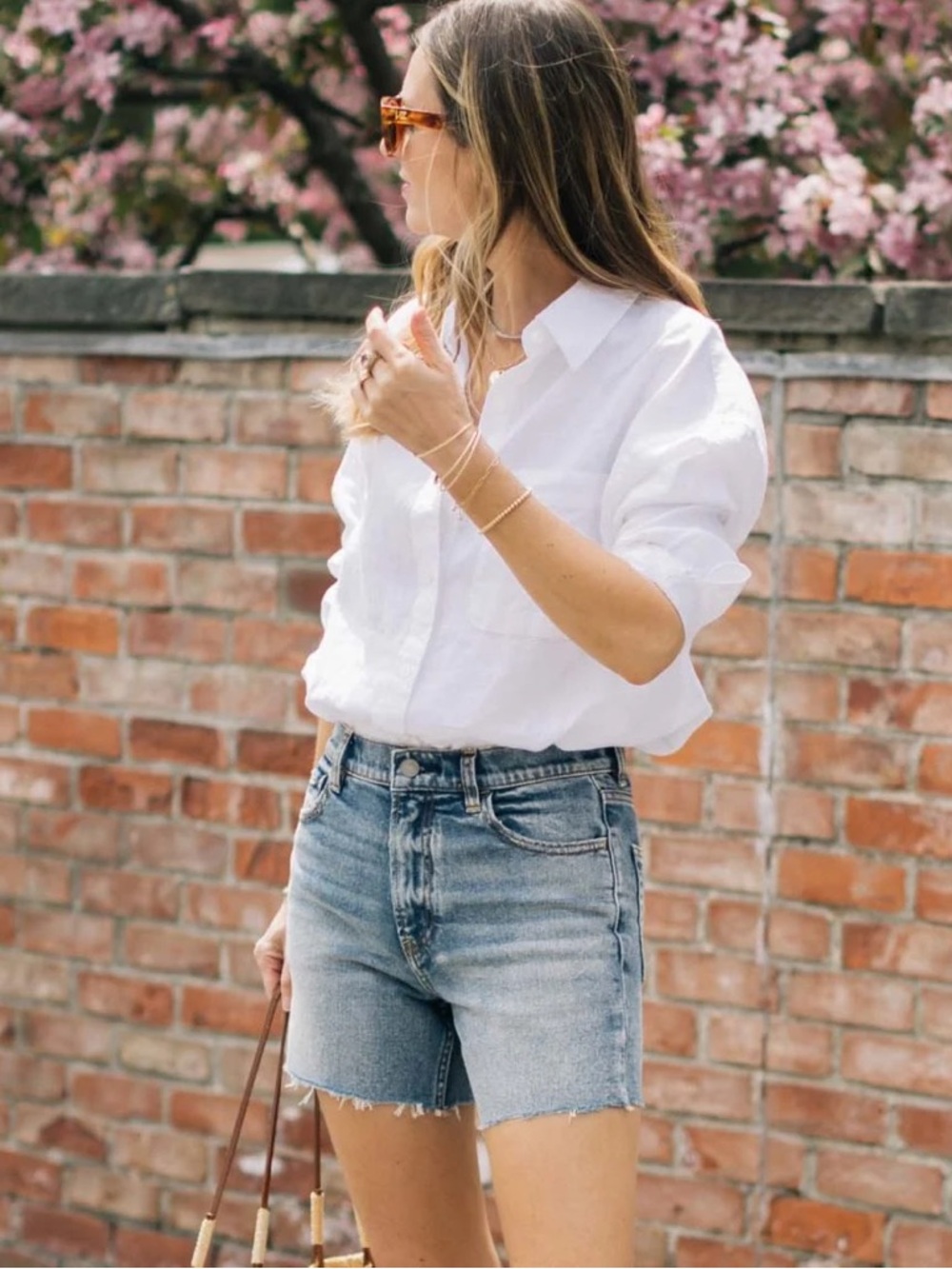 Faherty Sunwashed Denim Shorts
